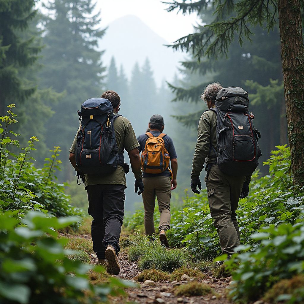 Echipa fondatoare RandLevBacchant în munții Făgăraș