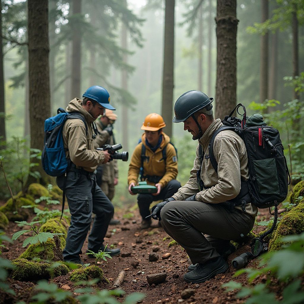 Echipa RandLevBacchant în natură