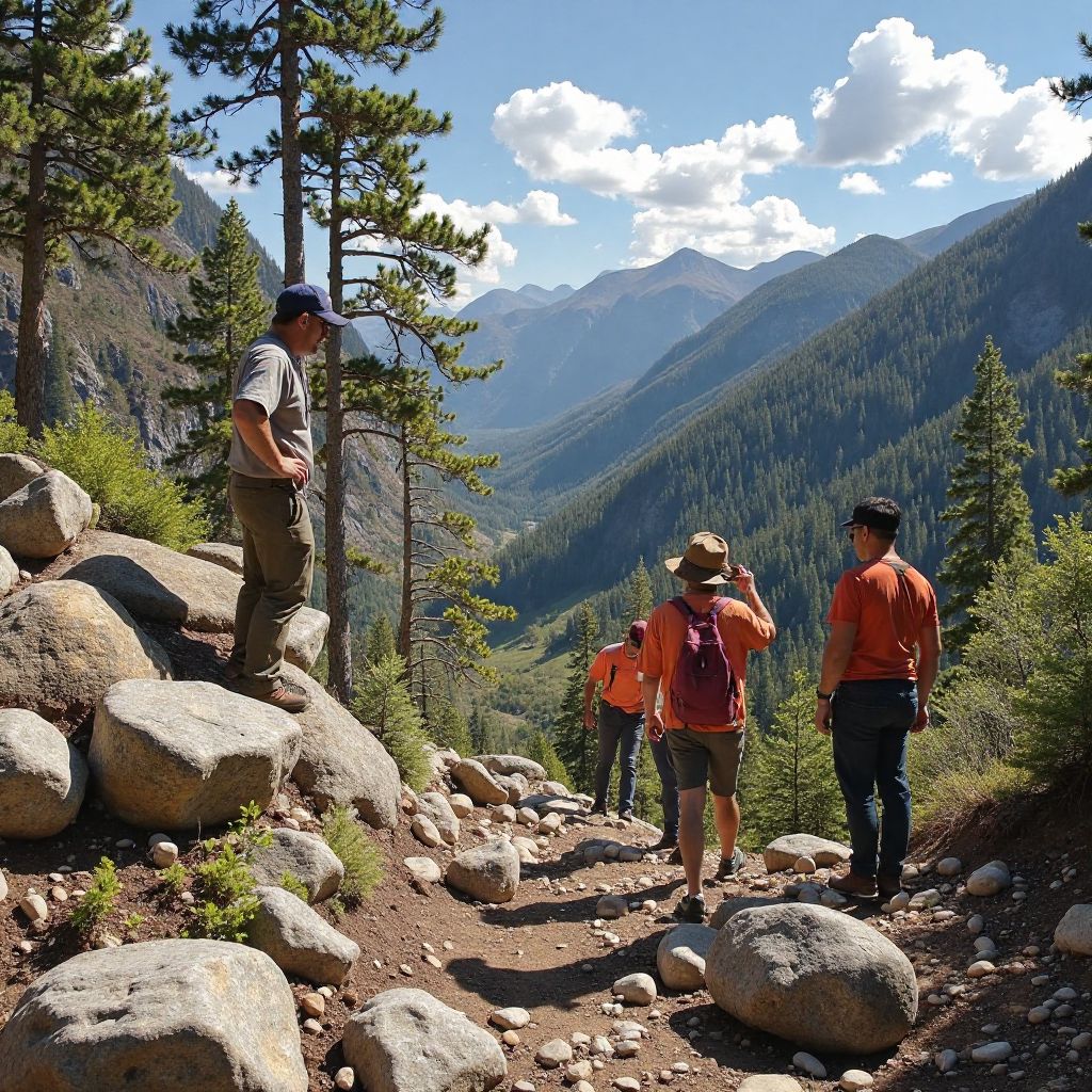 Expediție geologică în Munții Apuseni